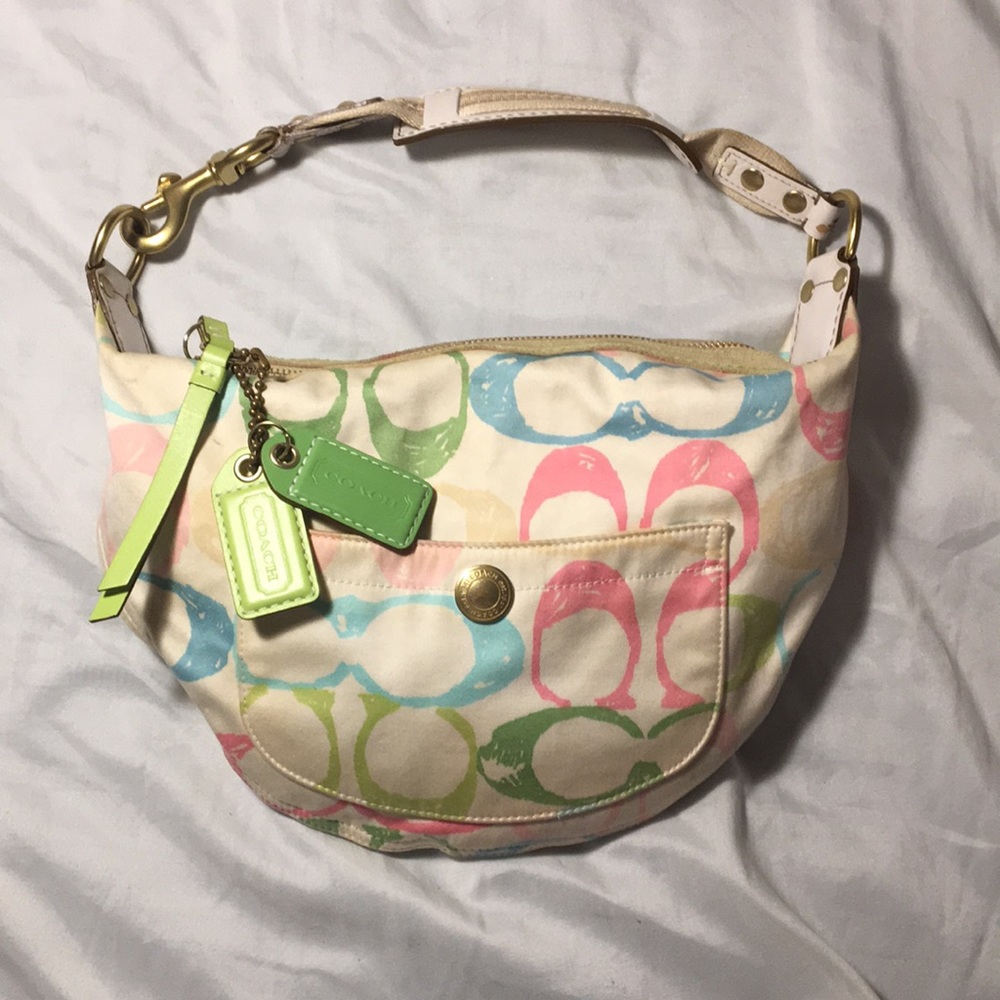 Colorful Authentic Coach Bag